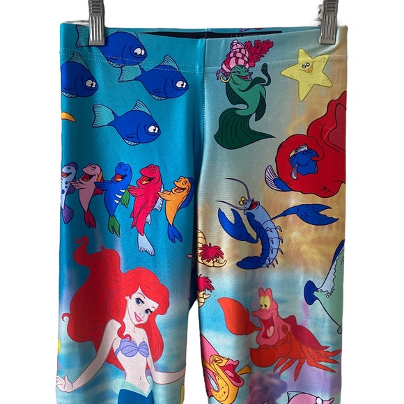 Blackmilk Disney The Little Mermaid Leggings pants sz Small - multicolored - Picture 4 of 16